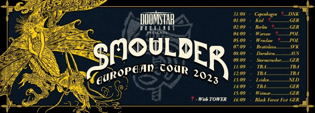 LIVE REVIEW: SMOULDER LIVE AT THE PINK WHALE (BRATISLAVA)&nbsp;07/09/23