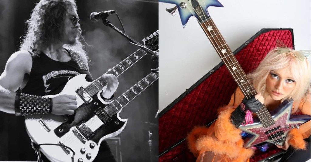 Authors. Left: D.R. Lackner "Vidarr". Right: Jo Gamel.